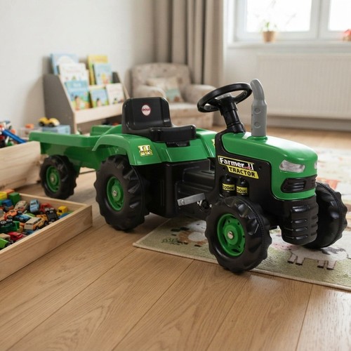 Green and black children - green,