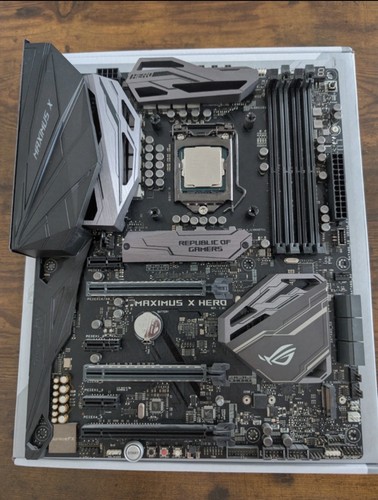 8600k rog maximus x hero - x,
