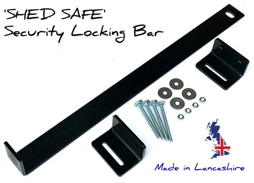 Black shed safe slide in - black, safe'