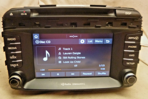 Kia sorento radio cd - kia,