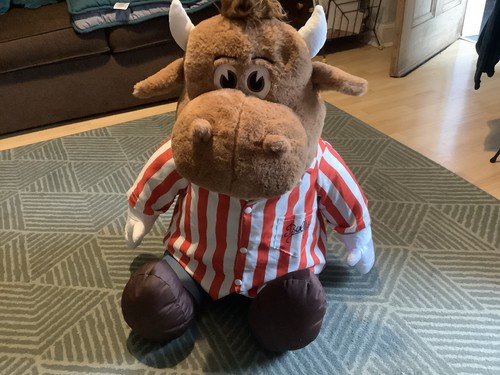 Large bullseye bully plush toy - bullseye,