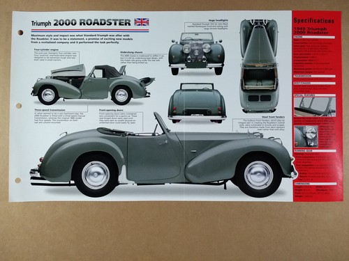 1949 triumph 2000 roadster - 1949,