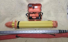 Sokkia C41 Automatic Survey Level  Case stand and dumpy level kit building site