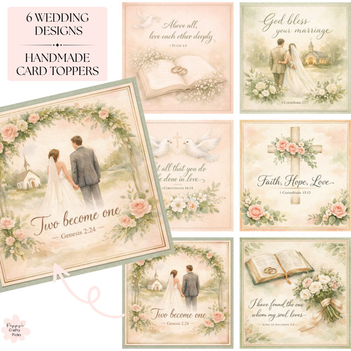 Christian wedding card - wedding,