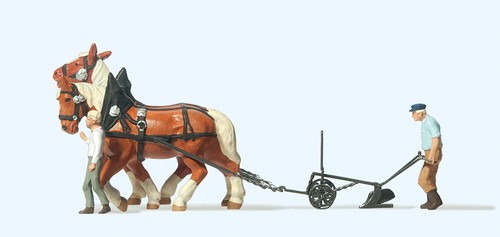 Preiser 30431 horse drawn - preiser,