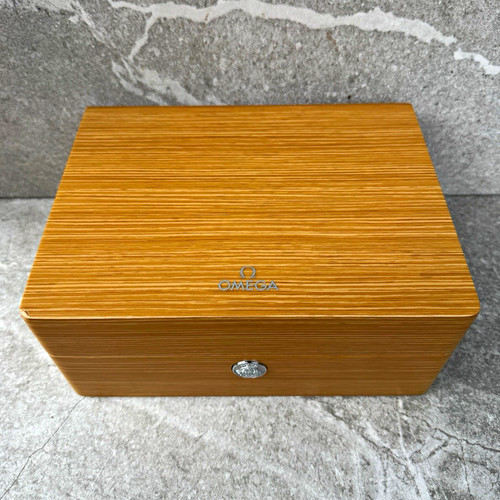 Omega wooden watch - omega,