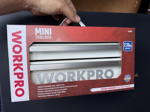 Workpro mini metal tool box - mini,
