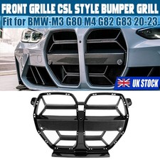 FRONT BUMPER GRILL GRILLE CSL STYLE CARBON LOOK FOR BMW G80 M3 G82 G83 M4 2021+