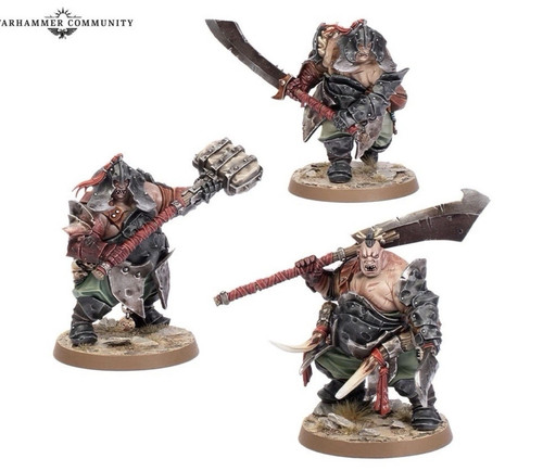 Ogor mawtribes ironguts - ogor, x3