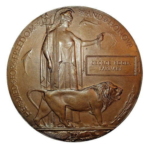 Ww1 memorial plaque george - memorial,