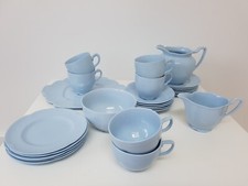 Johnson Brothers Greydawn tea, coffee cups, plates, jugs.