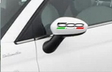Fiat 500 Car Wing Mirror Vinyl