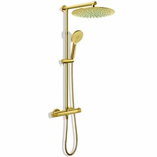 Brushed Gold Thermostatic