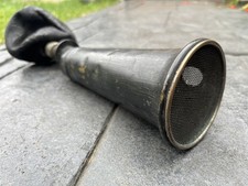 Genuine vintage Project Classic car horn klaxon with rubber bulb 1910s Era