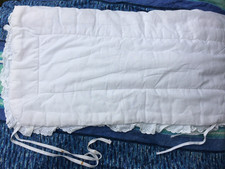 Cot Liner White Mothercare Old