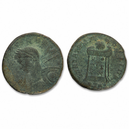 Roman crispus ae3 nummus - crispus,