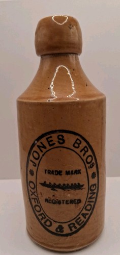 Antique stoneware ginger - stoneware, beer