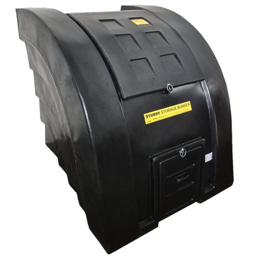Sturdy plastic coal bunker - plastic,