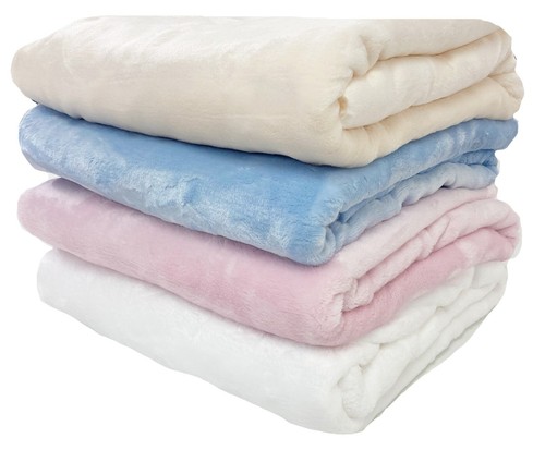 Plain fleece fabric - fabric, cuddle