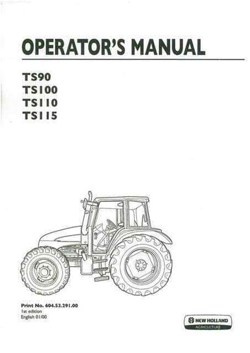 New holland tractor - tractor, ts90