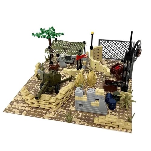 Army military base ww2 - base, moc