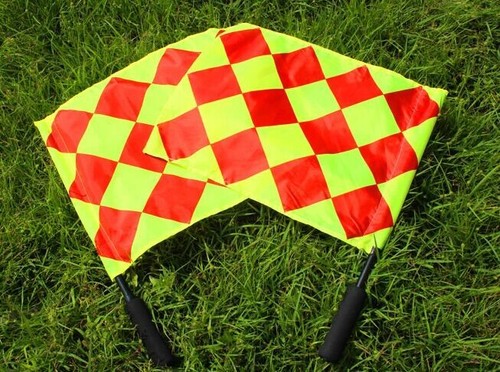 Football linesman flags - football,
