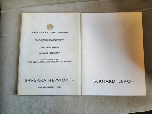 Barbara hepworth bernard leach - hepworth,