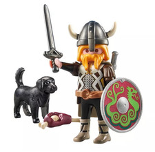 [NEW] Playmobil Viking with Guard Dog Split from set