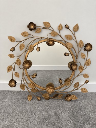 Dunelm gold metal rose - rose, &