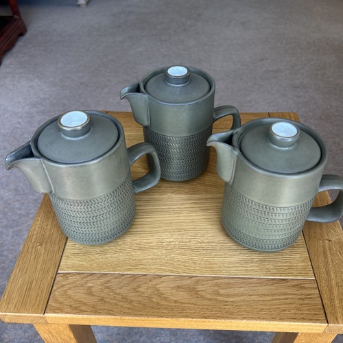 Denby chevron coffee pot 1pt - denby,
