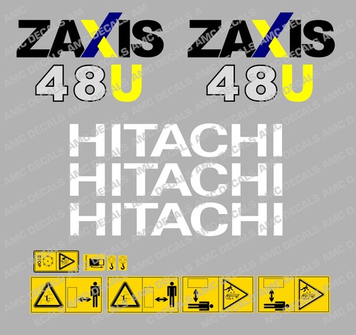 Hitachi zaxis 48u mini digger - hitachi,