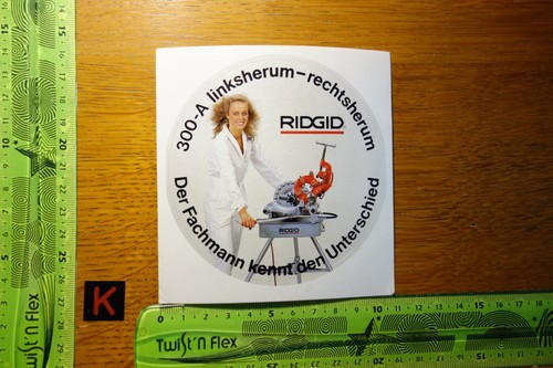 Old sticker craft engineering - old,