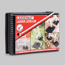 Laddermat Rubber Anti-Slip Ladder Levellers  Stay Safe & Level on Uneven Ground