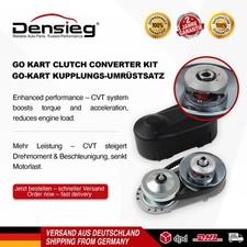 Densieg Go-Kart Clutch 3/4" TAV 30 w/ Accessories 10T/12T Sprocket for 4-8 HP Engine