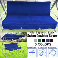 190T Replacement Swing Seat Cover Garden Chair Hammock Cushion 3 Seater Pad