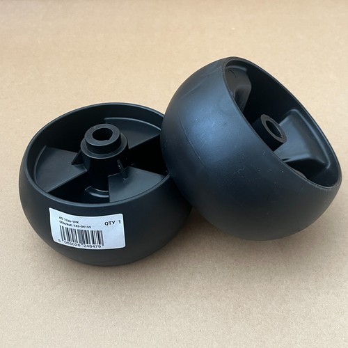 Anti scalp mower deck wheel - mower,