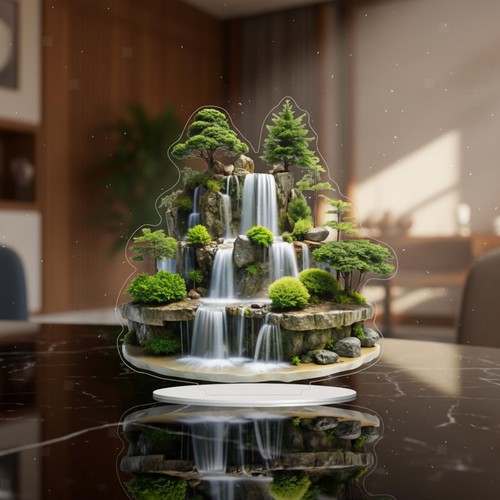 Tabletop water fountain - tabletop,
