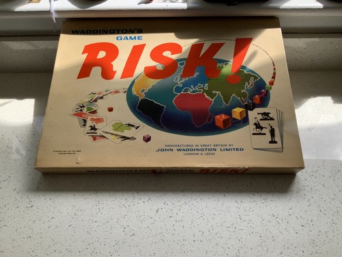 Vintage risk board - risk!,