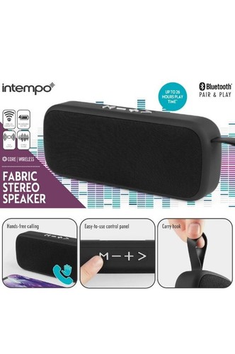 Intempo fabric stereo - intempo, speaker