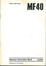 MASSEY FERGUSON MF40 FRONT END