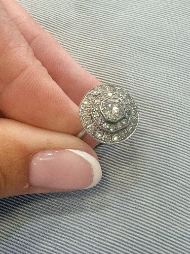Edwardian platinum 5ct - edwardian, 0.5ct