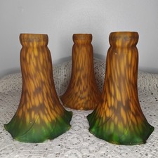 Art Nouveau style frosted