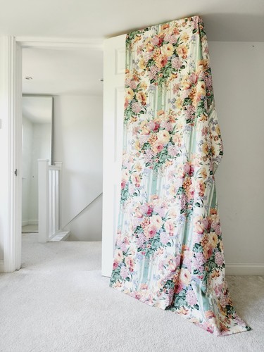 Pair vintage floral - pair, of