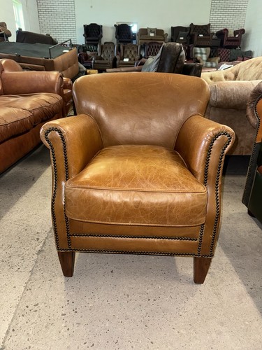 Tan real leather professor - professor, tub