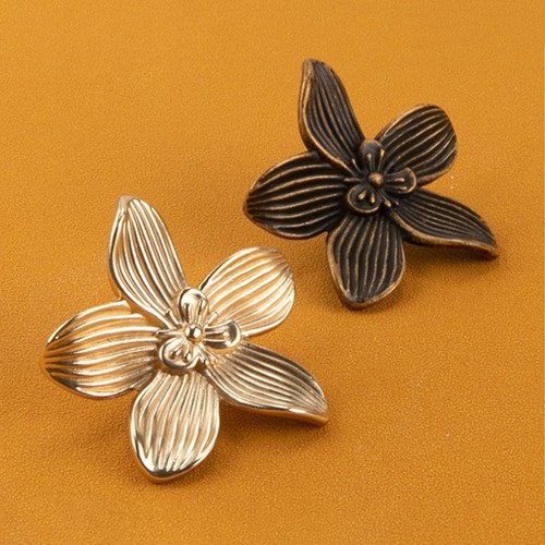 Retro floral cabinet knobs - retro,