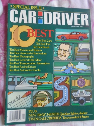 Car driver jan 1983 - jan, ten