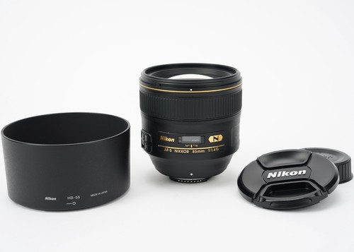Nikon nikkor 85mm - af-s, f/1.4g