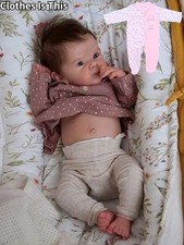 18" Lifelike Silicone Reborn Baby Doll: Bettie with 3D Painted Skin Newborn Girl