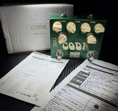 Montreux coda overdrive boost - montreux, overdrive-boost