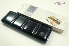 Winsor & Newton Professional Watercolour Black Box - 12 Half Pan Set